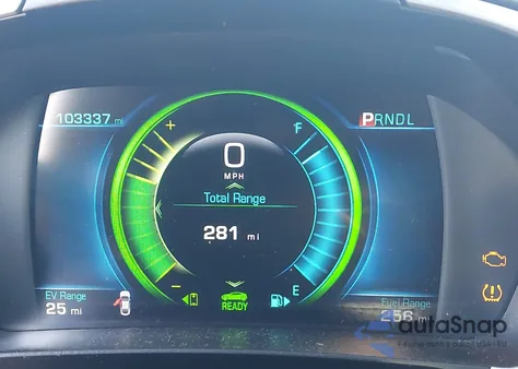 2017 Chevrolet Volt Lt из США, поврежденный, VIN 1G1RC6S52HU109325